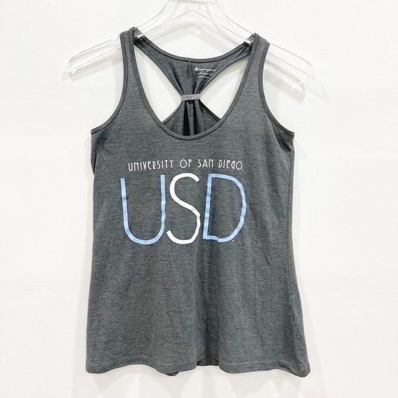 Champion Tops - Champion Racerback University San Diego Tank Grey